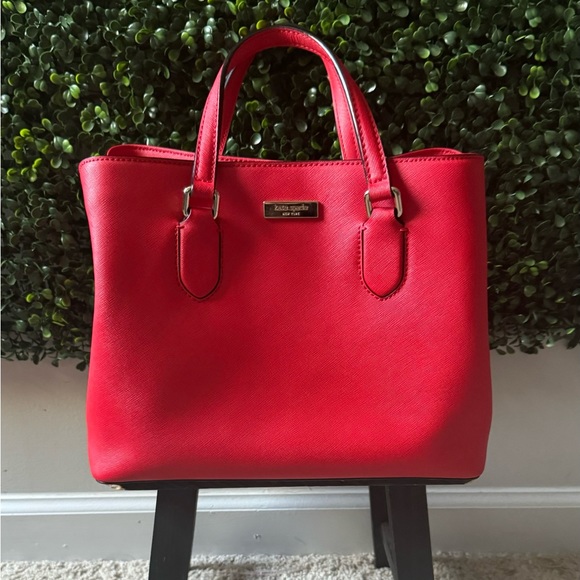 KATE SPADE SMALL SATCHEL HANDBAG W/ SHOULDER LENGTH STRAP - Picture 2 of 16